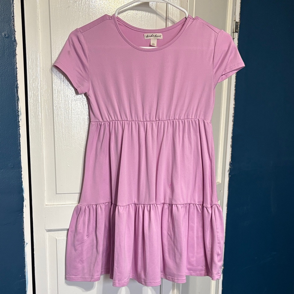 Derek Heart Lilac Kids Casual Dress